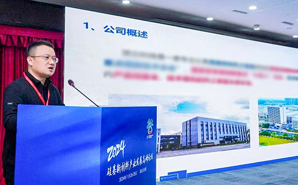 頂立科技參加硅基新材料高峰論壇，分享高純石英制備熱工裝備最新技術(shù)